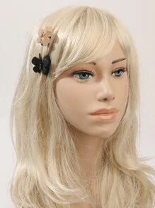 6pcs/Set Mini Matte Coffee-Milk Tea Color Wing & Butterfly Shaped Hair Clips With Bangs & Side Hair Accessories Casual Hair Claws Claw Clips Hair Jaw Clip Hair Clamps Hair Clutch Hair Catcher Clip Fall Winter For Vacation Outfits Woman - Multicolor - View 5