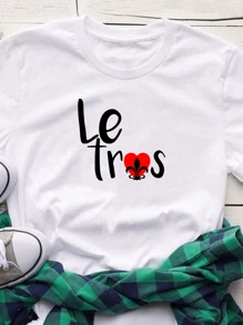 Women T-Shirts - trắng - Xem 1