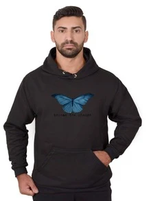 Men Sweatshirts - 黑色 - 查看 1