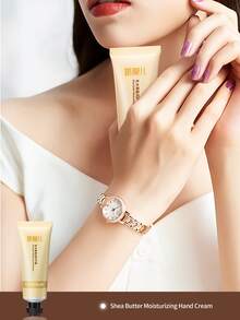 DARALIS 橄欖油保濕護手霜,30克,1個便攜式護手產品,滋養和防裂護手乳,適用於臥室和旅行,秋冬季,萬聖節和聖誕節禮物 - 杏色 - 查看 6