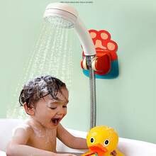 1pc Blue Bathroom Shower Head Holder - Blue - View 1