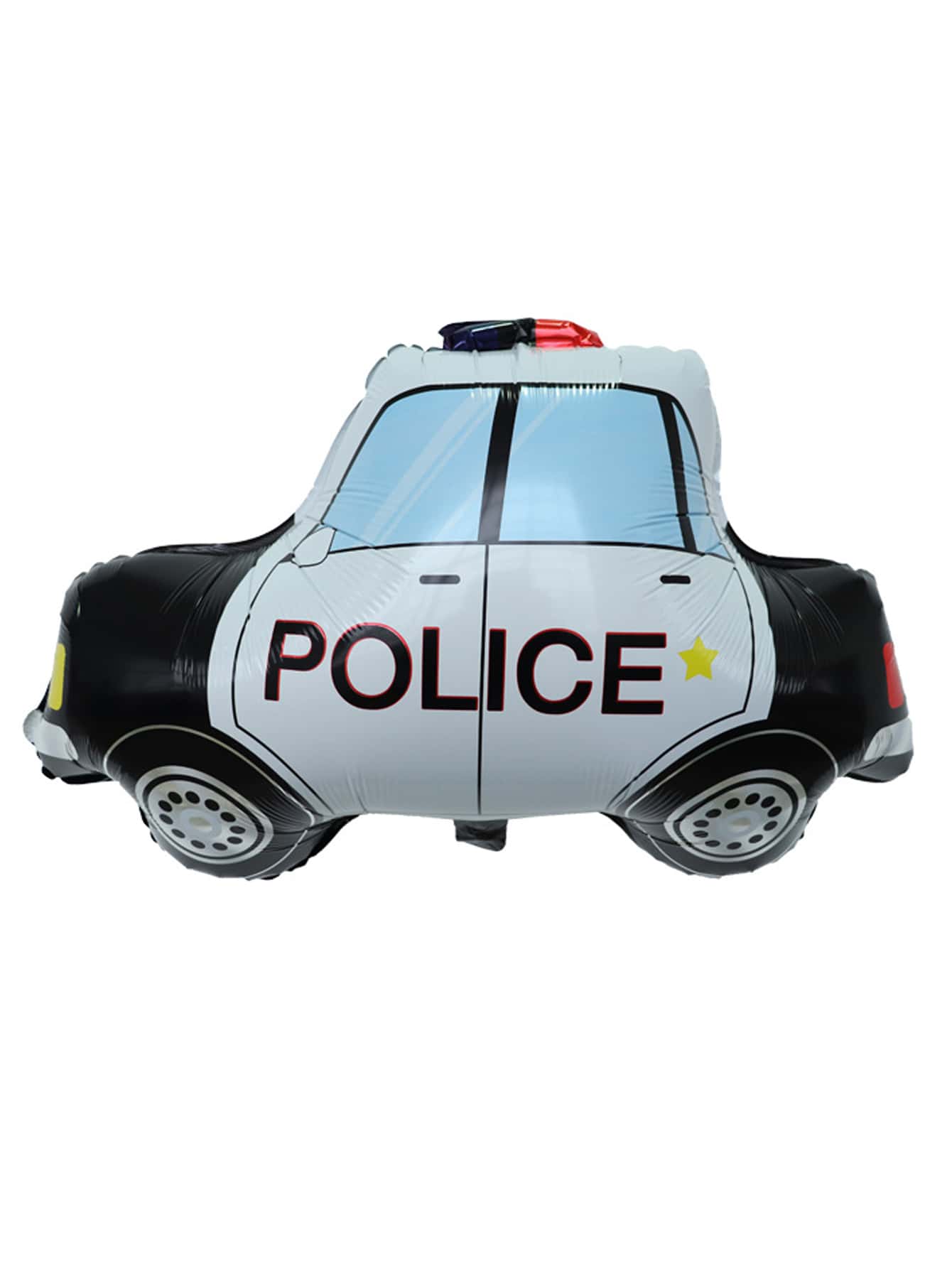 中型警车，带图案设计，圣诞节 - 彩色 - 查看 1