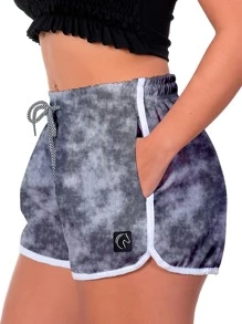 DABLIU DOIS Women Shorts - 黑色 - 查看 2