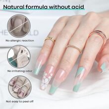 Modelones Primer For Gel Nails Dehydrator For Nails, 15ml Professional Nail Prep Natural Dehydrate Air Dry Superior Bonding Primer Set For Nail Art UV Gel Nail Polish Dip Powder Acrylic Nails - 無色 - 查看 4