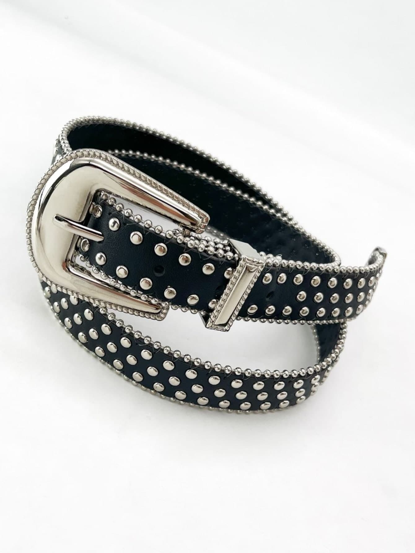 Women Belts - 黑色 - 查看 1