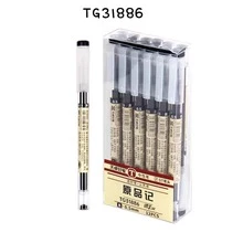 12入組0.5mm St筆頭中性筆,原裝產品記錄日常書寫用水性筆0.5考試筆,適用於學生 - 黑色 - 查看 2
