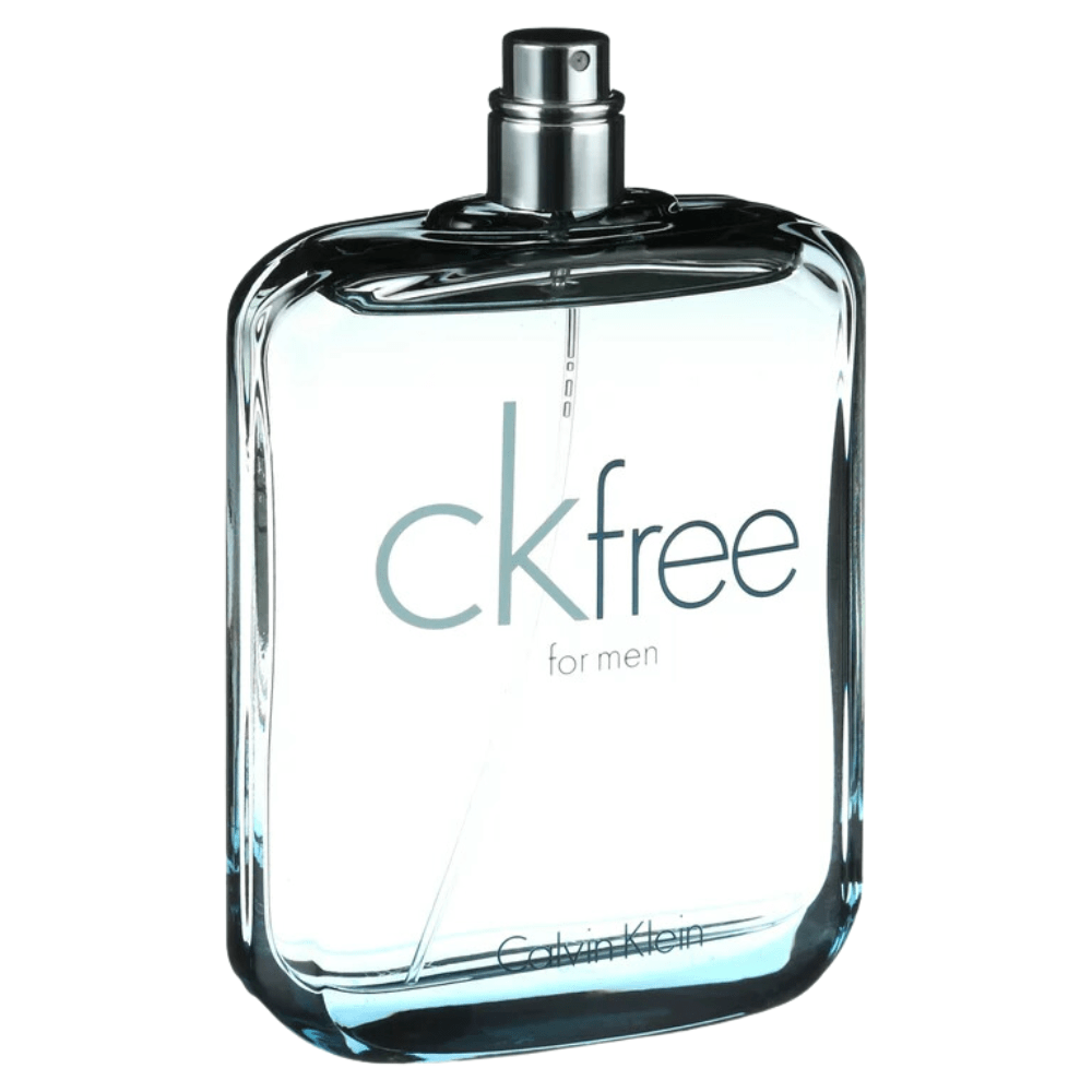 CALVIN KLEIN CK FREE 3.4 OZ EDT Cologne for Men Fresh Berries Coffee Tobacco Cedar Notes