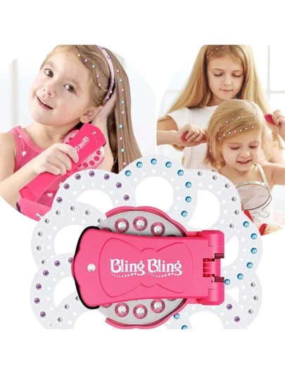 1件套魔術水鑽成套工具帶配件,頭髮棒&釘狀首飾適用於手工製作