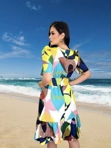 Women Dresses - 彩色 - 查看 2