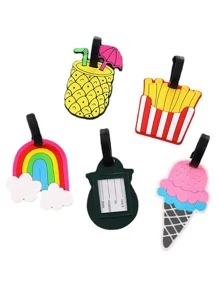 1pc French Fries Shaped Luggage Tag - fries - View 4