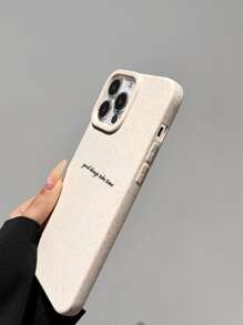 1入全新設計字母口號tpu軟殼手機殼,防震 - 彩色 - 查看 4