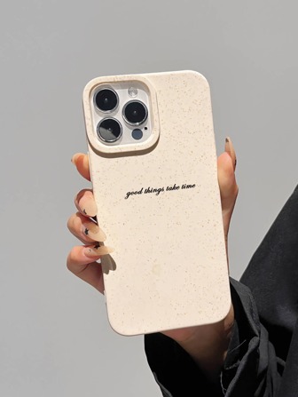 جراب هاتف ناعم من مادة Tpu تصميم حرفي وشعاري جديد، متين ومقاوم للصدمات