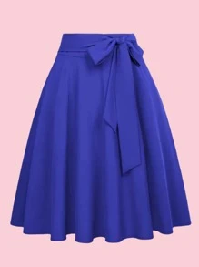 Women Skirts - Xanh đậm - Xem 1