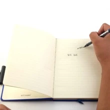 Motarro* 1 Pieza Cuaderno De Tapa Dura A5 De Color Sólido - azul real - Ver 6