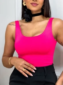 Women Tank Tops & Camis - Pink - View 1