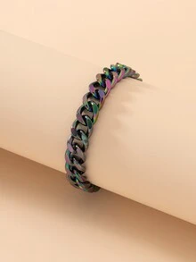 1pc Laser Holographic Colorful Fashion Anklet - Multicolor - View 2