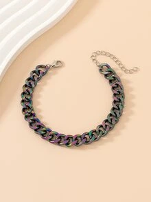 1pc Laser Holographic Colorful Fashion Anklet - Multicolor - View 5