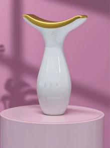 Masajeador Reductor de Papada y Antiarrugas para Cuello y Cara - Blanco - Ver 5