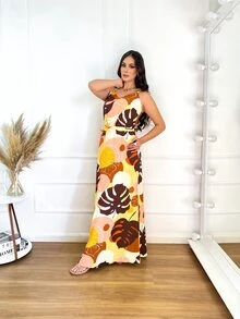 Women Dresses - Màu be - Xem 3