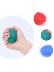 Kit Of 5 Anti-Stress Balls, Exercise Balls, Therapeutic. Therapy And Relaxation Anti-Stress Balls - 彩色 - 查看 5