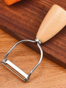 日本和韓語風格刨絲器帶木柄,創意廚房工具套裝適用於烘烤和烹飪