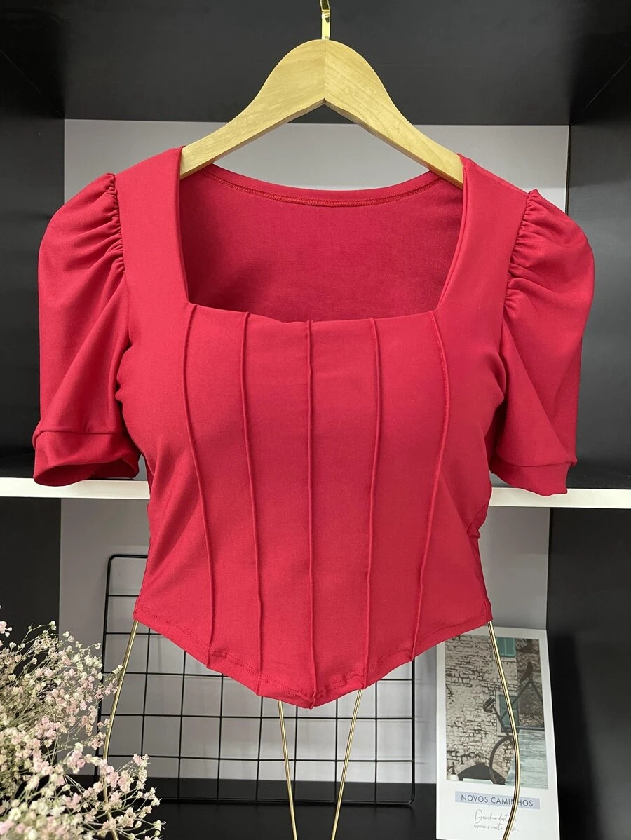 Women Tops - Đỏ - Xem 1