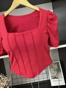 Women Tops - Đỏ - Xem 2