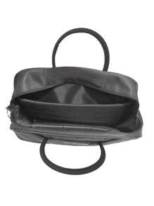 1pc Black Storage Bag For Projector 130*360*300mm, Suitable For Large Lcd Projectors - Black - View 3