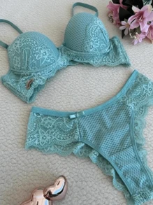 Women Bra & Panty Sets - 彩色 - 查看 3