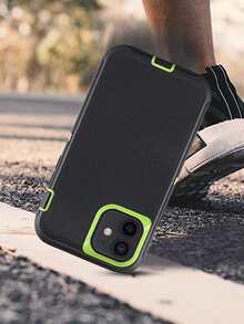 極簡風格手機外殼 - 深灰色 - 查看 2