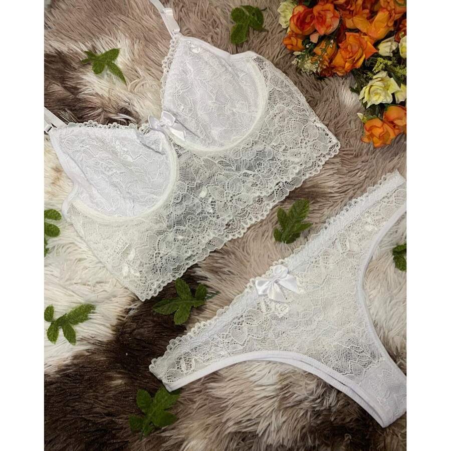 Women Bra & Panty Sets - trắng - Xem 1