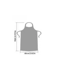 10入組一次性pe塑料圍裙,防水防油,適用於廚房、繪畫等場合 - 無色 - 查看 10