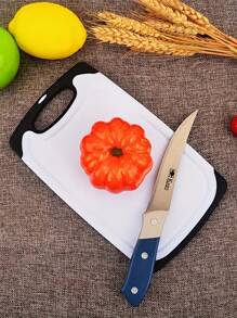 1PC Chopping board,  plastic cutting board, raw and cooked food, non slip cutting board, pp auxiliary food, household use - Multicolor - View 6