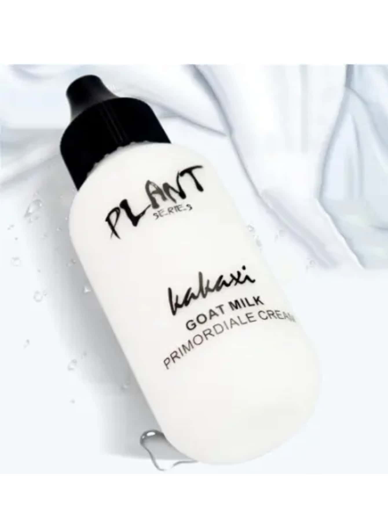 Goat Milk Cream Natural Whitening Foundation Full Coverage Waterproof Brightening Foundation Dark Circle - White - View 1