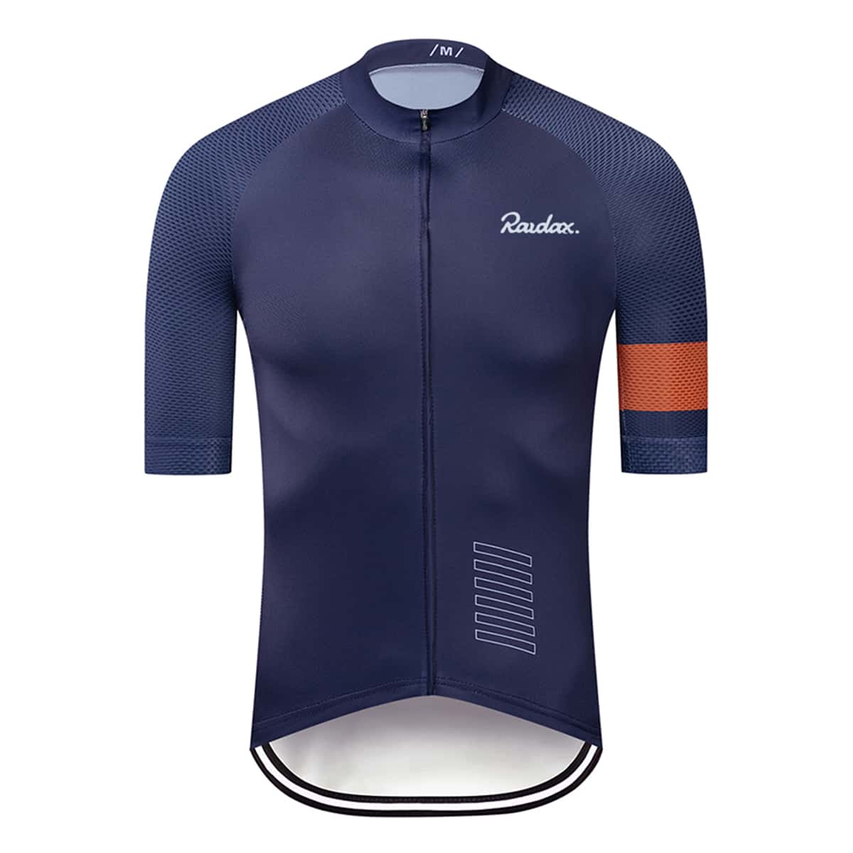 2023年raudax男士自行車短袖單車上衣,自行車上衣裝套件mtb騎行服,三項全能自行車衣,男士運動服 - 寶藍色 - 查看 1