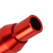 1個灰色通用自動換檔旋鈕用於汽車內飾改裝,鋁合金換檔旋鈕(彩色)