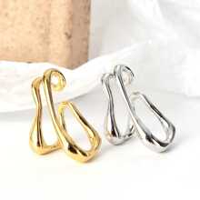 1 pieza manga de moda brazalete pendiente serpiente diseño Cubic zirconia oreja no perforante manguito