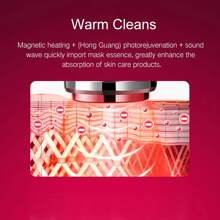 Rf射頻面部提昇機ems微電流面部皮膚緊緻按摩器led光子嫩膚美容儀