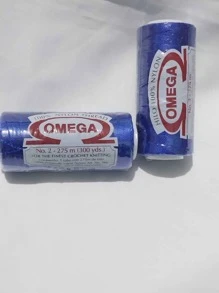 100% Nylon Thread Spool For Fine Knitting No. 2 - 寶藍色 - 查看 2