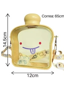 Vaso Cilindro Colgante con Correa Diseño Infantil - verde menta - Ver 7