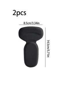 2 miếng lót gót giày hình chữ T dày dặn chống trượt cho giày nam và nữ, miếng lót gót tự dính giúp ngăn ngừa trượt gót, ma sát và phồng rộp, phụ kiện giày dép, đồ dùng học tập, cách nhiệt, quà tặng ngày lễ tình bạn, cún con, lễ hội, giày dép, lựa chọn mùa xuân hè, quà tặng phù dâu, phòng, trang trí phòng ngủ, bãi biển, du lịch, dành cho nam, dành cho nữ, kỳ nghỉ, đồ dễ thương, quà tặng ngày của mẹ, trang trí phòng ngủ, sân vườn, trang trí nhà bếp, mùa hè, bãi biển, đồ dùng cần thiết khi đi du lịch, trang trí phòng, đồ mềm, tốt nghiệp - màu đen - Xem 5