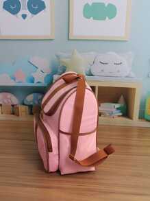 Kids Shoulder & Tote Bags - Màu Hồng baby - Xem 5