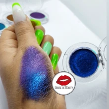 Sombras Duocromaticas Sombras Camaleon Sombras Ojos - Azul - Ver 1