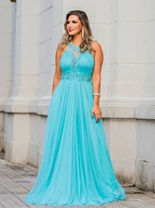 Grife Velasco Women Party Dresses - Biru - View 6