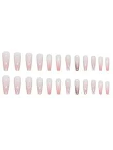 Glitter False Nails - Multicolor - View 4