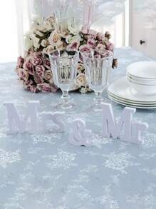 3pcs/Set Mr. & Mrs. Letter Decoration - Perfect Wedding Photography Prop! Wedding Party Decoration Props Bridal Photoshoot Ornaments