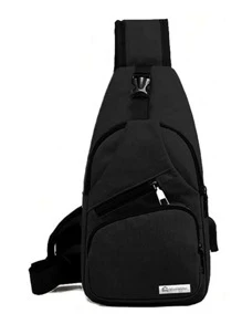 Mochila Cruzada Bluelander: Impermeable, Antirrobo y con Carga USB