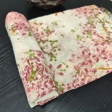 1碼舒適透氣雪紡布料,適用於自製衣服、褲子和裙子 - 彩色 - 查看 3