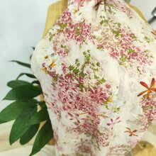 1碼舒適透氣雪紡布料,適用於自製衣服、褲子和裙子 - 彩色 - 查看 2