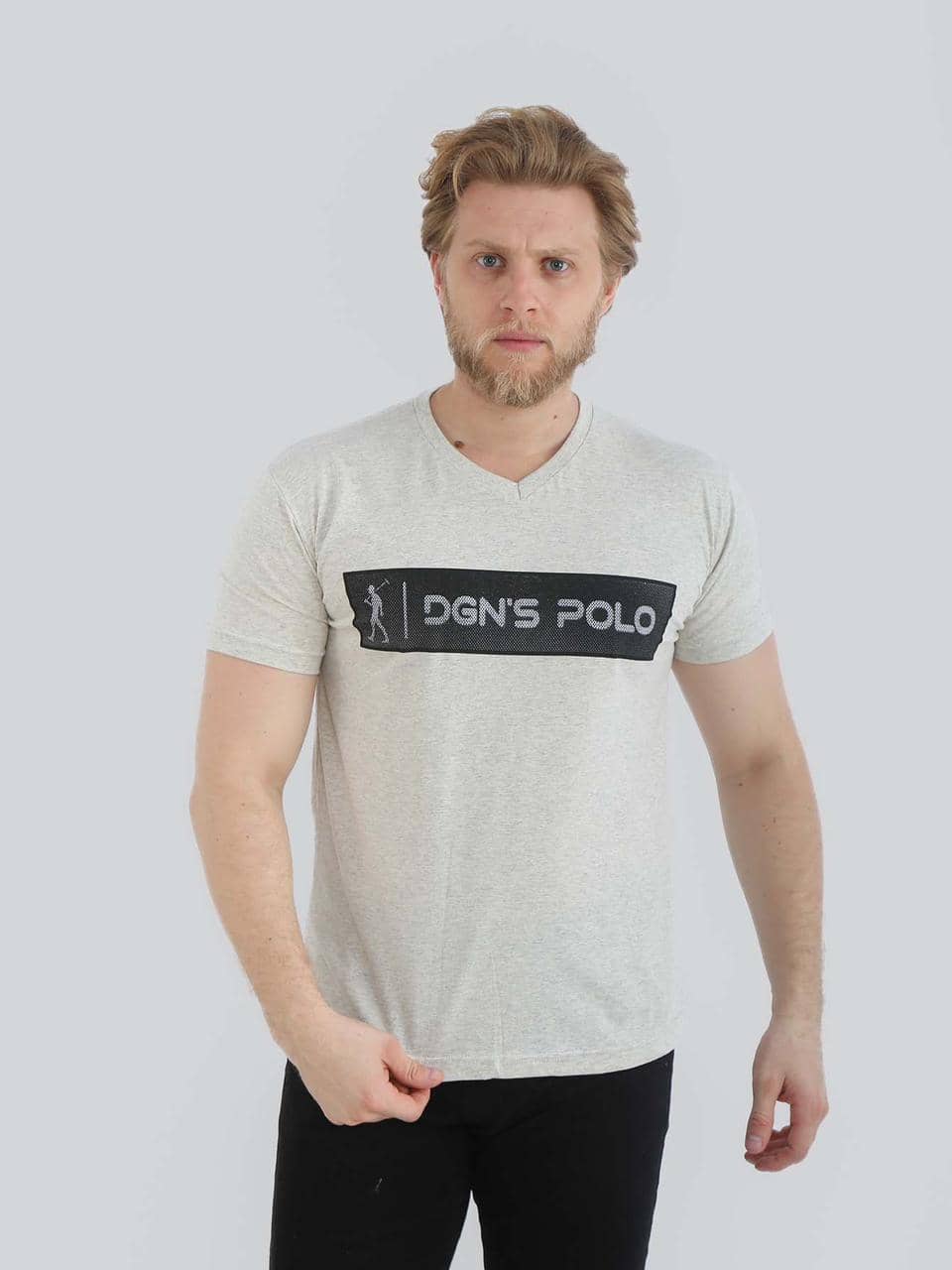 Men T-Shirts - 米色 - 查看 1